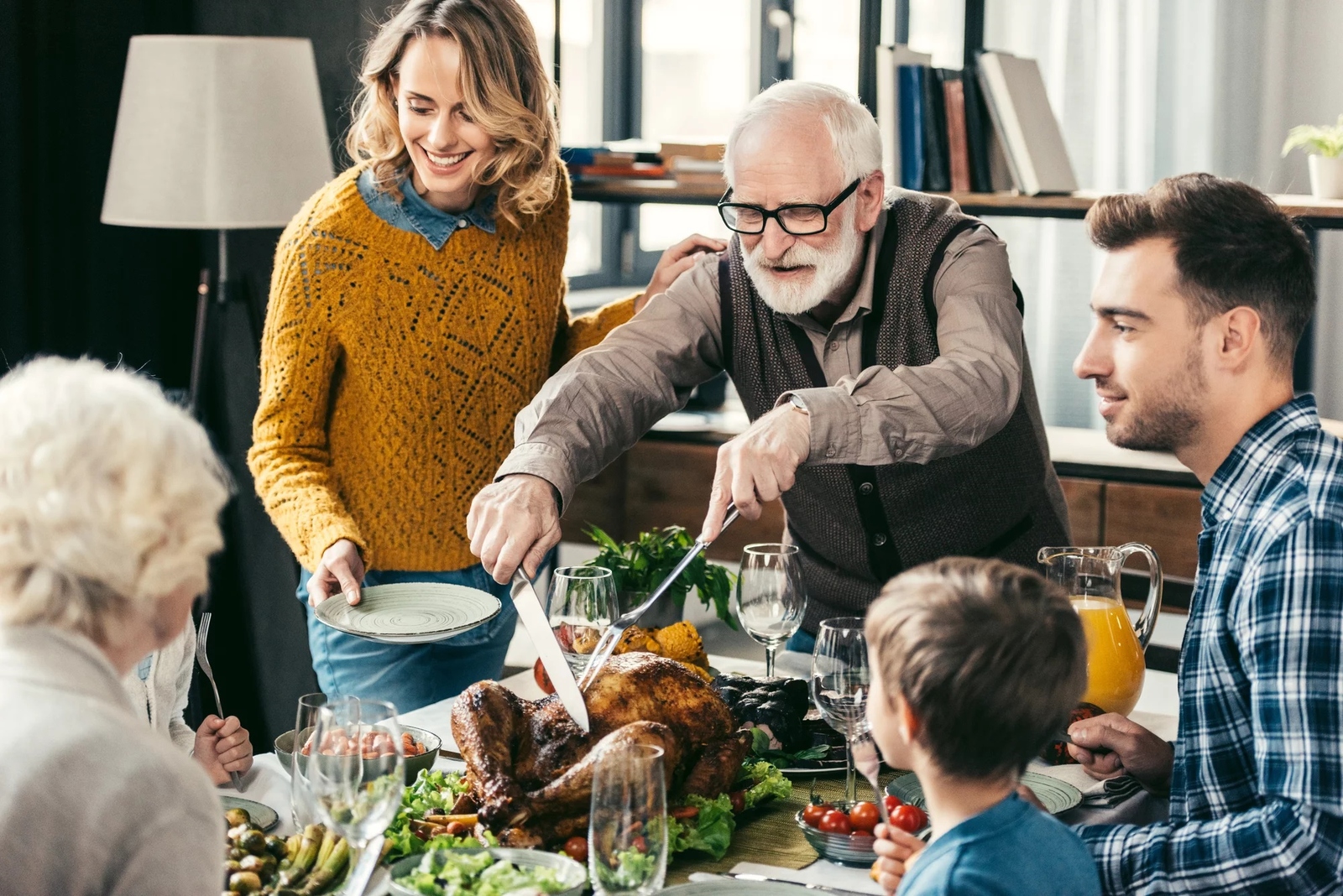 1 Family at Thanksgiving Table.jpg